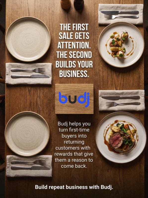 The first sale gets attention, the second builds your business campaign artwork